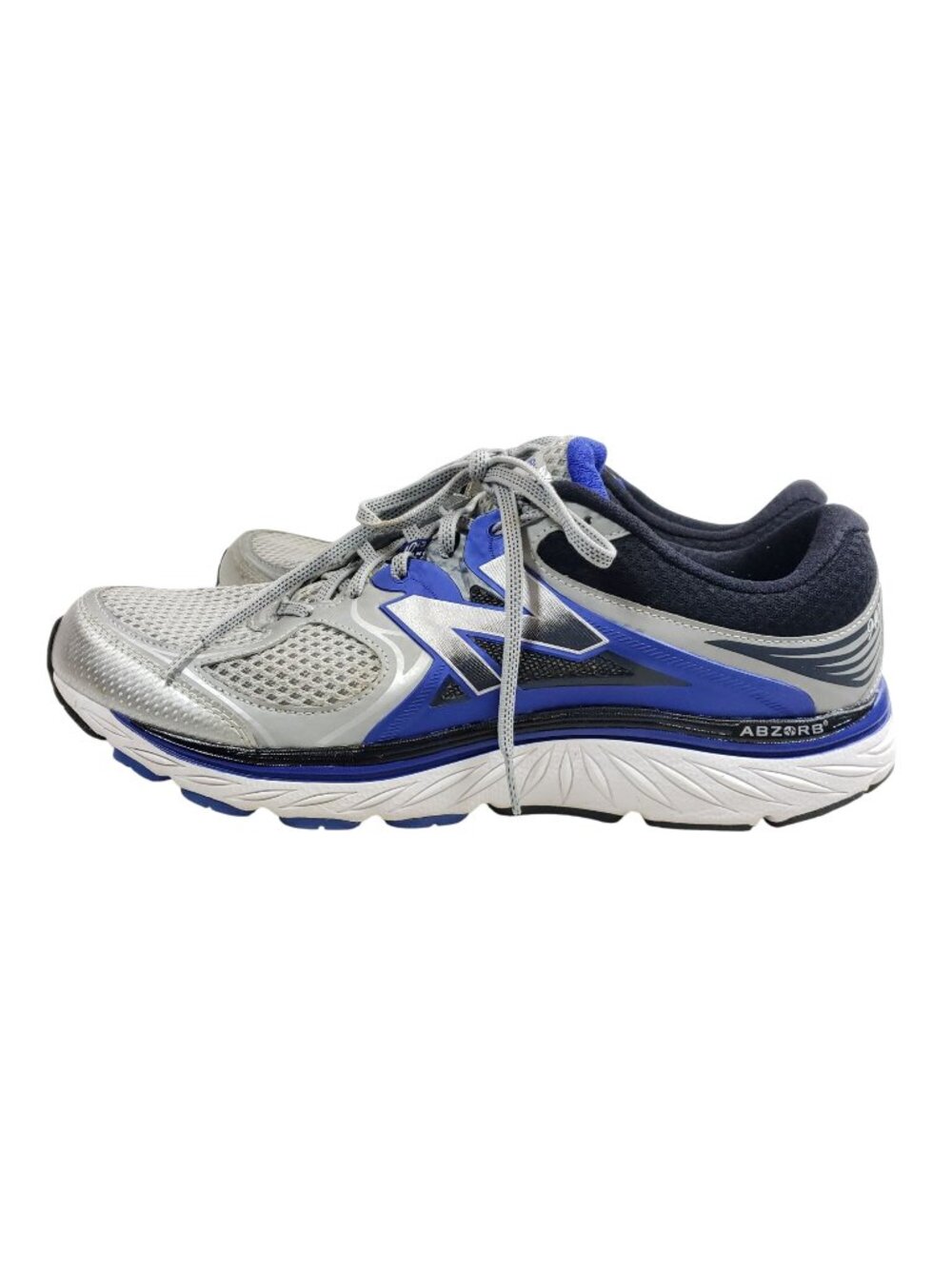 New Balance 940v3 Mens Size 12.5 2E Wide Running Shoes Gray/Blue